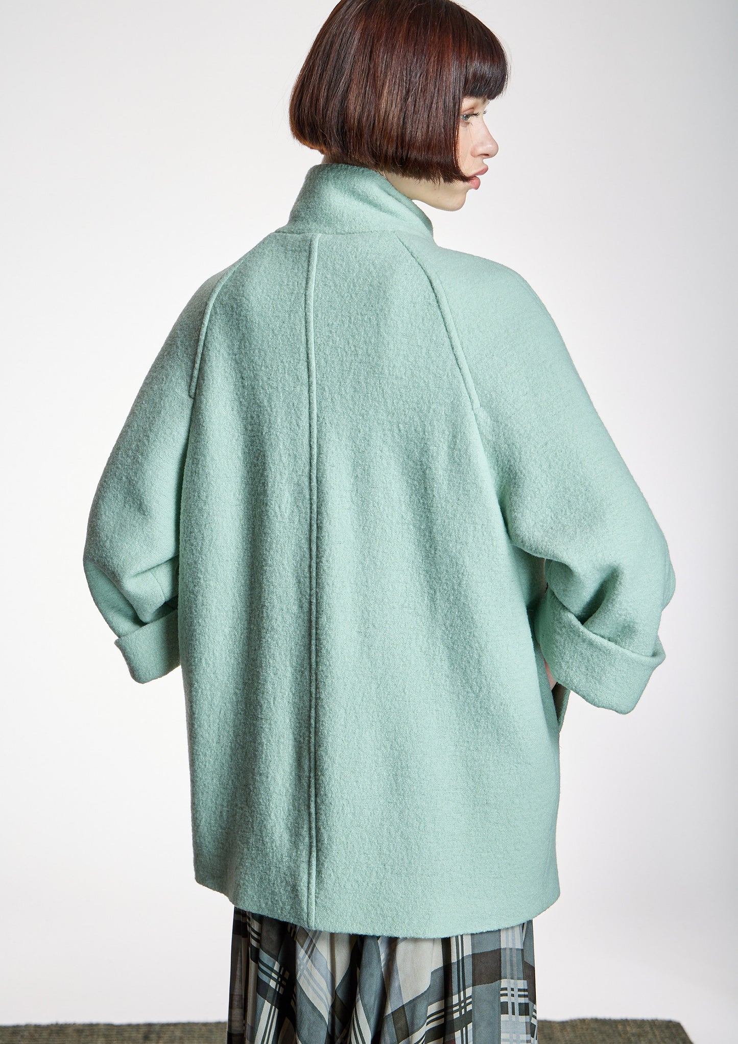 Chaquetón ALBA CONDE verde agua
