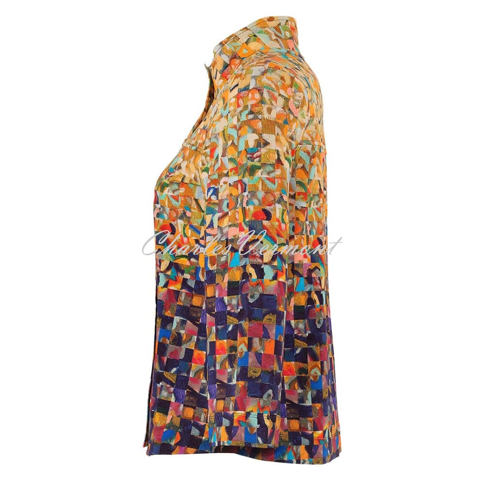 Chaqueta DOLCEZZA MONTREAL multicolor manga larga