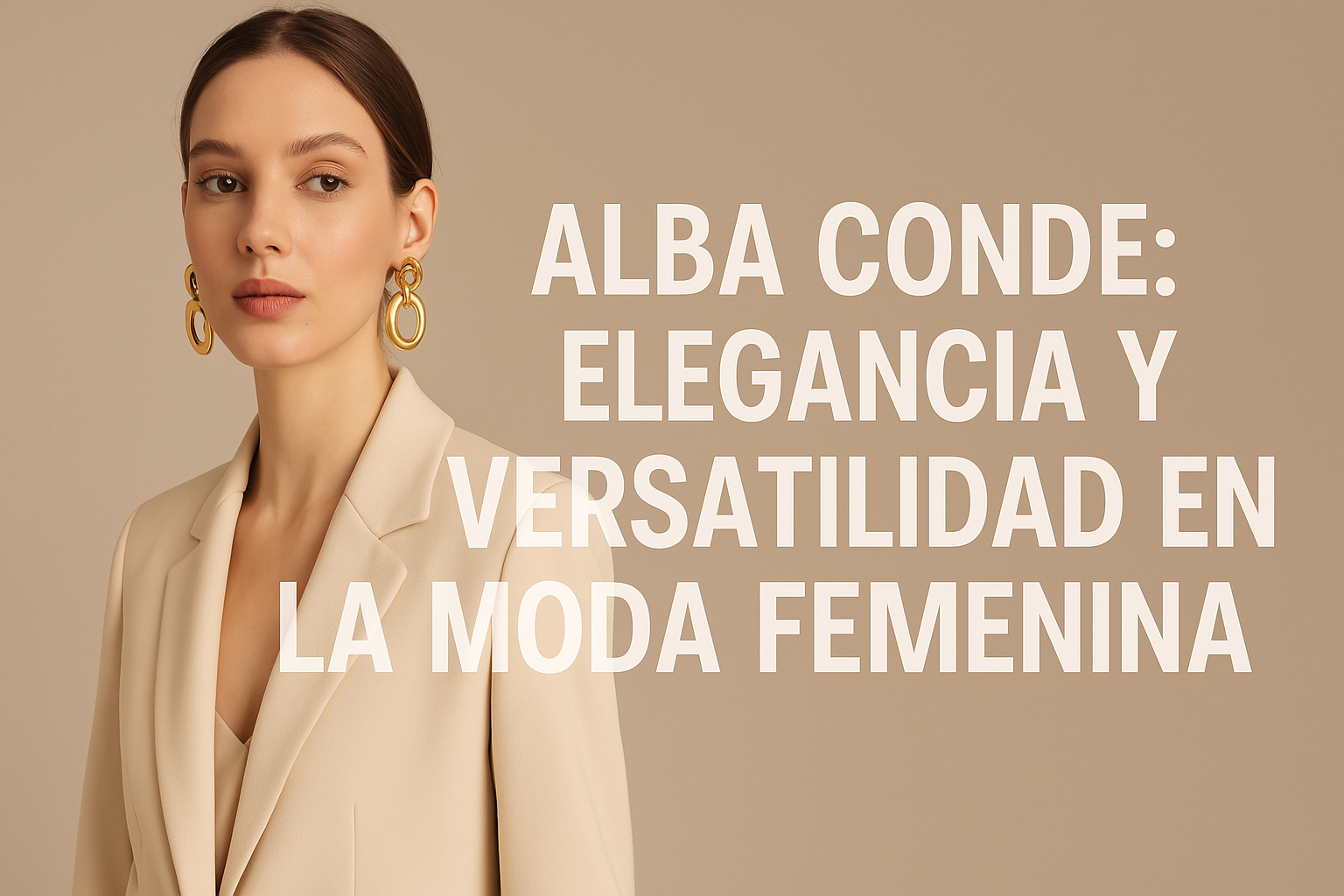 Alba Conde: Elegancia y Versatilidad en la Moda Femenina