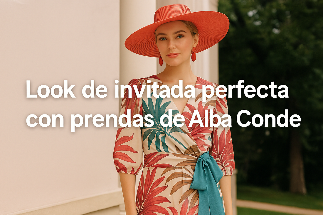 Look de invitada perfecta con prendas de Alba Conde