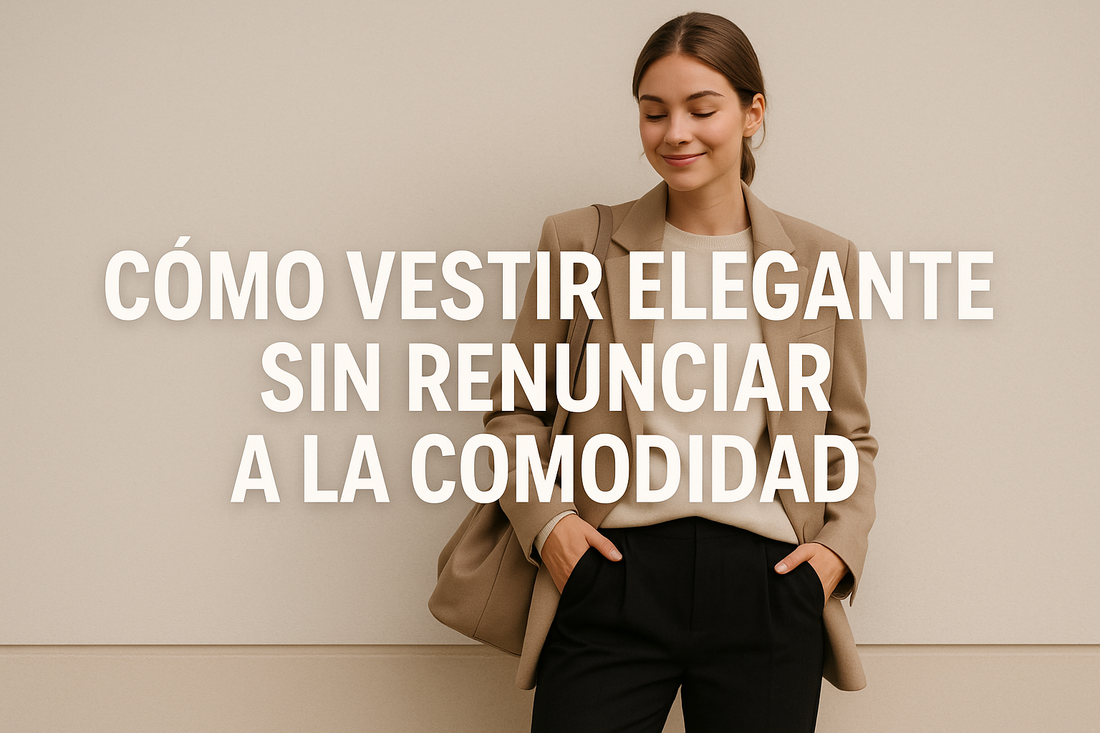 Cómo vestir elegante sin renunciar a la comodidad