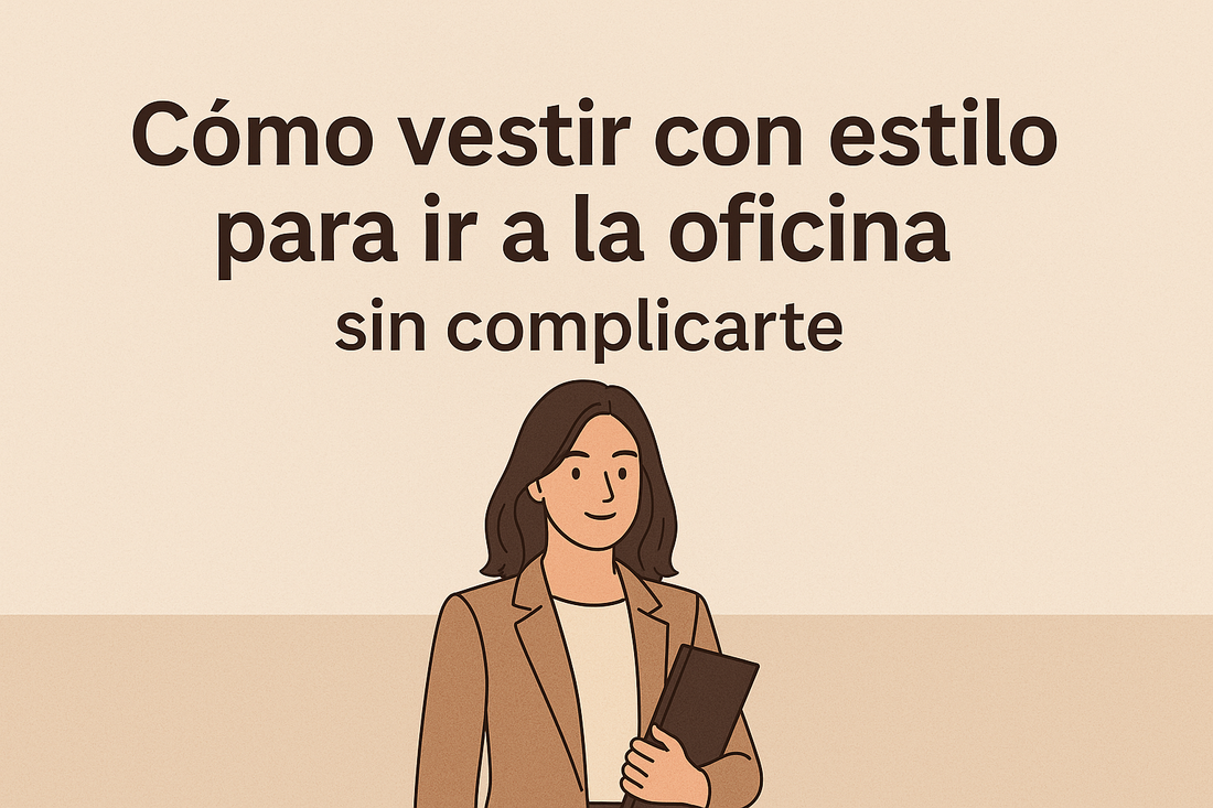 Cómo vestir con estilo para ir a la oficina sin complicarte