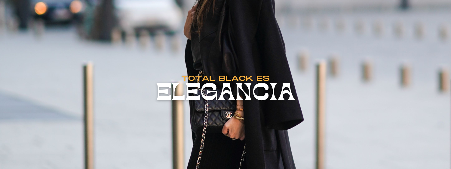 Total Black: El look elegante y atemporal