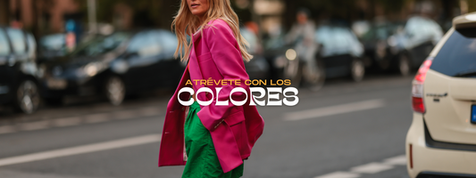 Atrévete con el color esta temporada