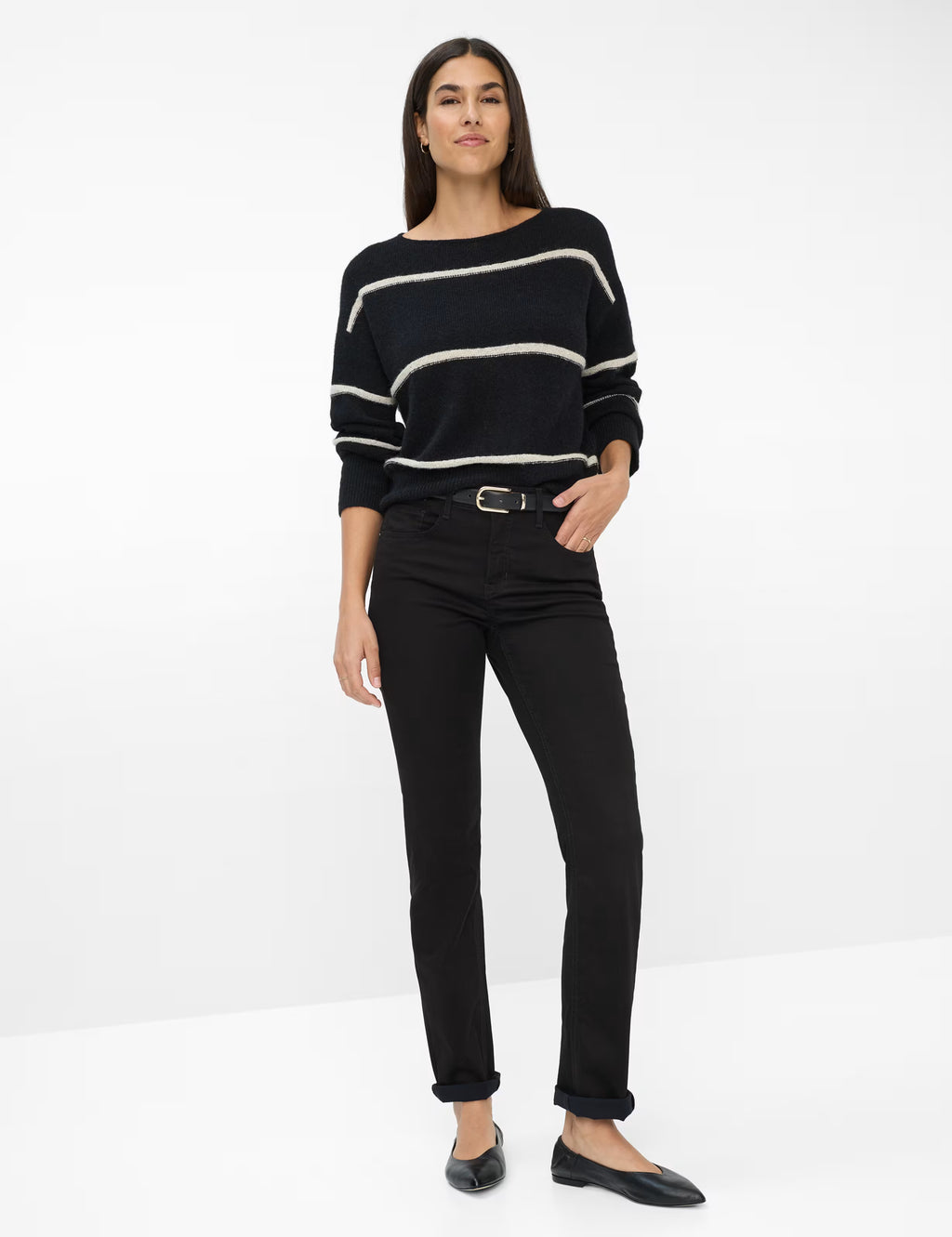 Pantalón BRAX FEEL GOOD negro STYLE MARY