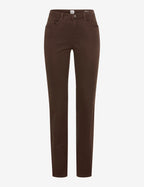 Pantalón BRAX FEEL GOOD marrón oscuro STYLE MARY