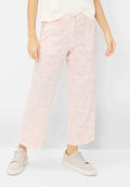 Pantalón BRAX FEEL GOOD estampado rosa STYLE MAINE