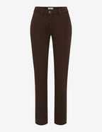 Pantalón BRAX FEEL GOOD marrón oscuro STYLE MARON