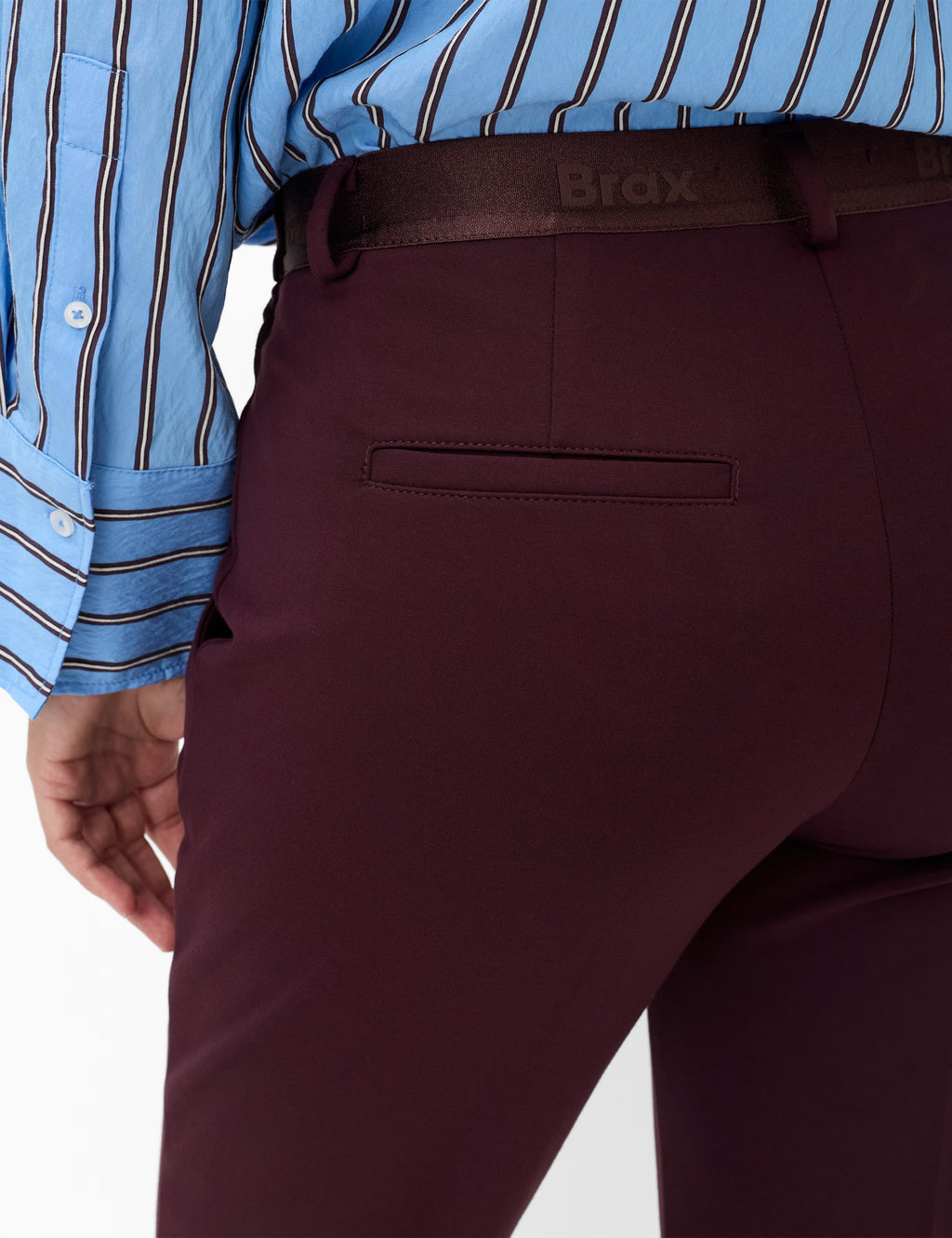 Pantalón BRAX FEEL GOOD burdeos STYLE MARON