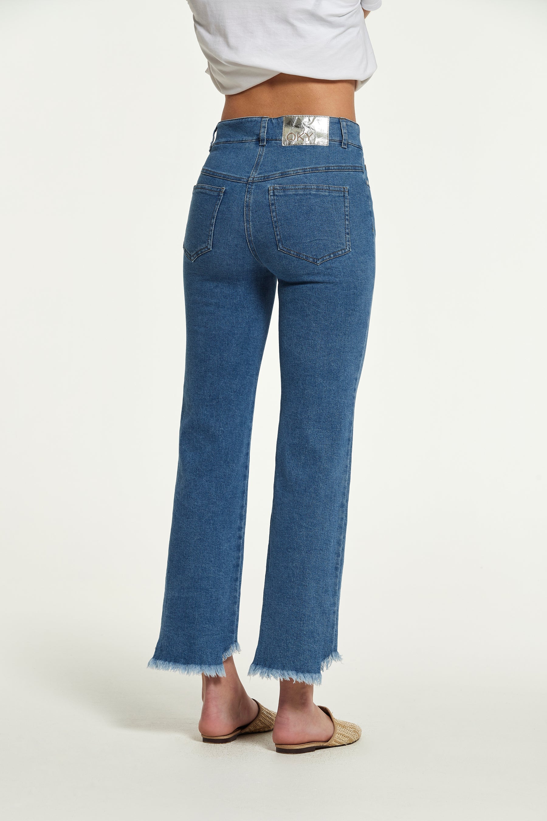 Pantalón OKY-OKY vaquero bordado