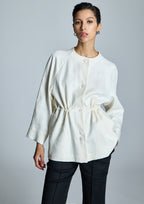 Chaqueta ALBA CONDE cruda de lino