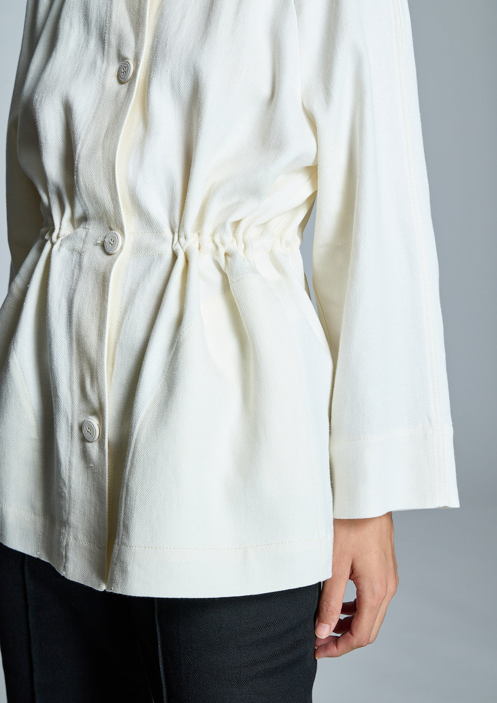 Chaqueta ALBA CONDE cruda de lino