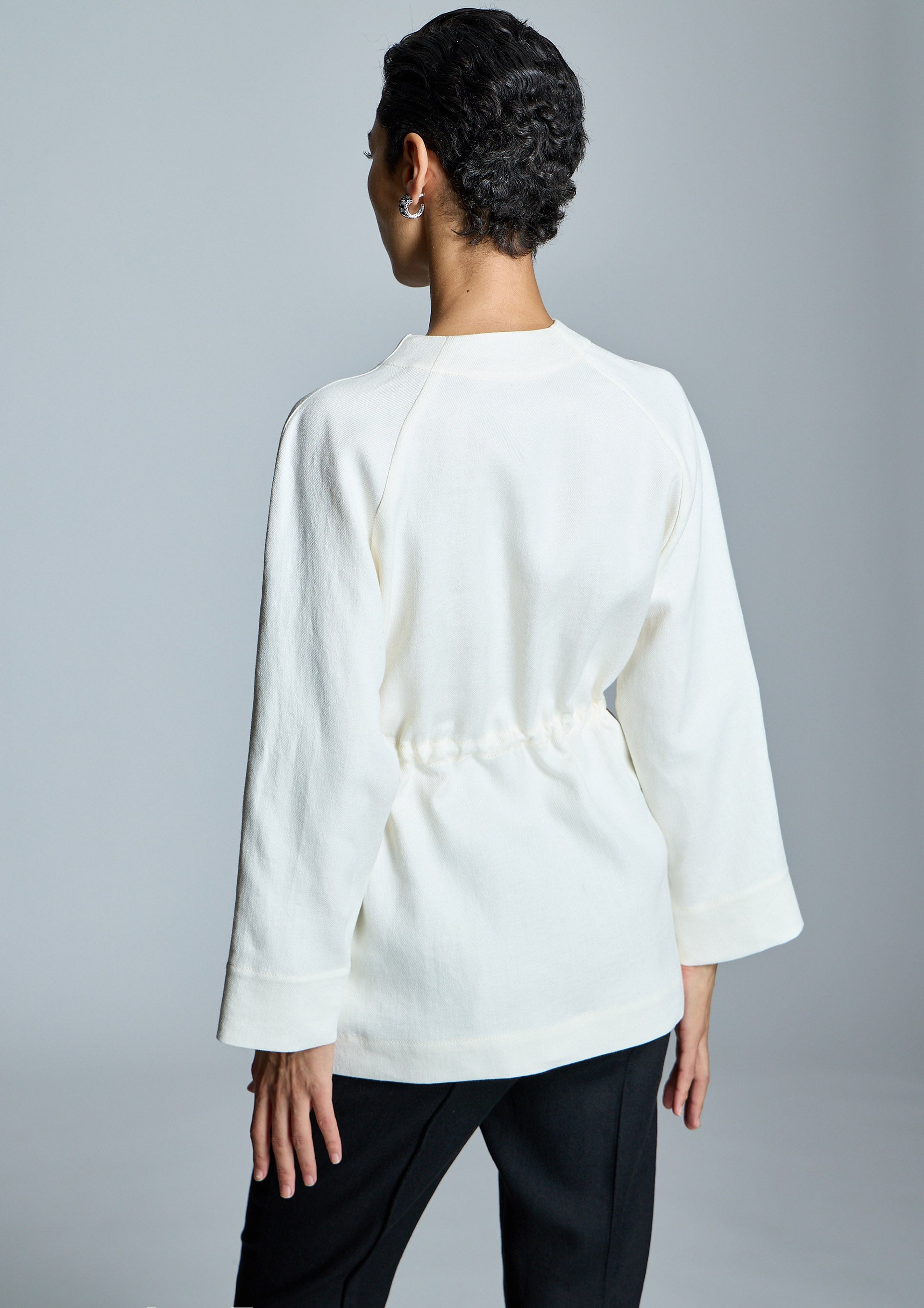 Chaqueta ALBA CONDE cruda de lino