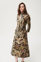 Vestido OKY en terciopelo modelo MINK