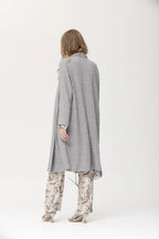 Chaqueta OKY larga punto canalé