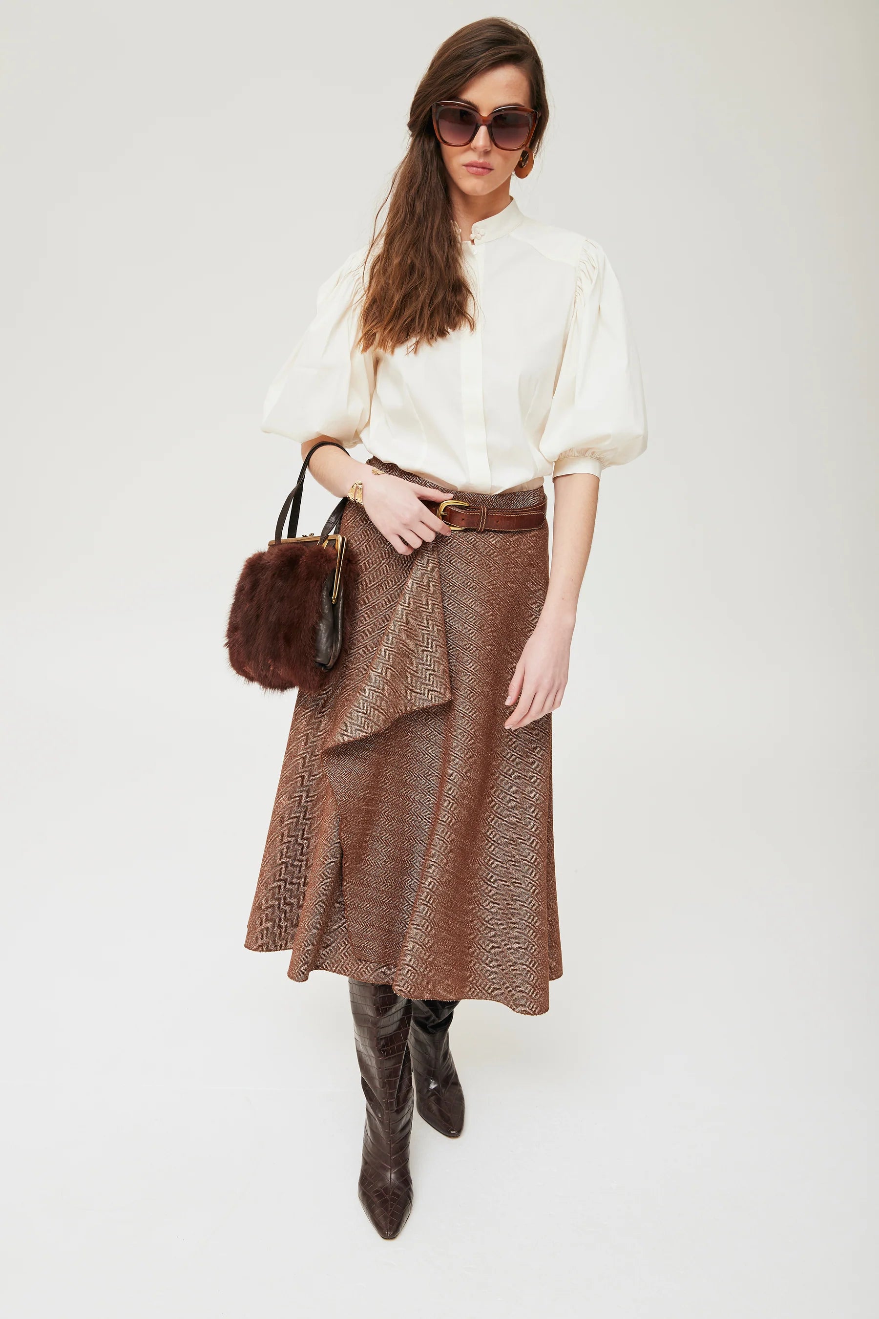 Falda OKY evasé FRIJA