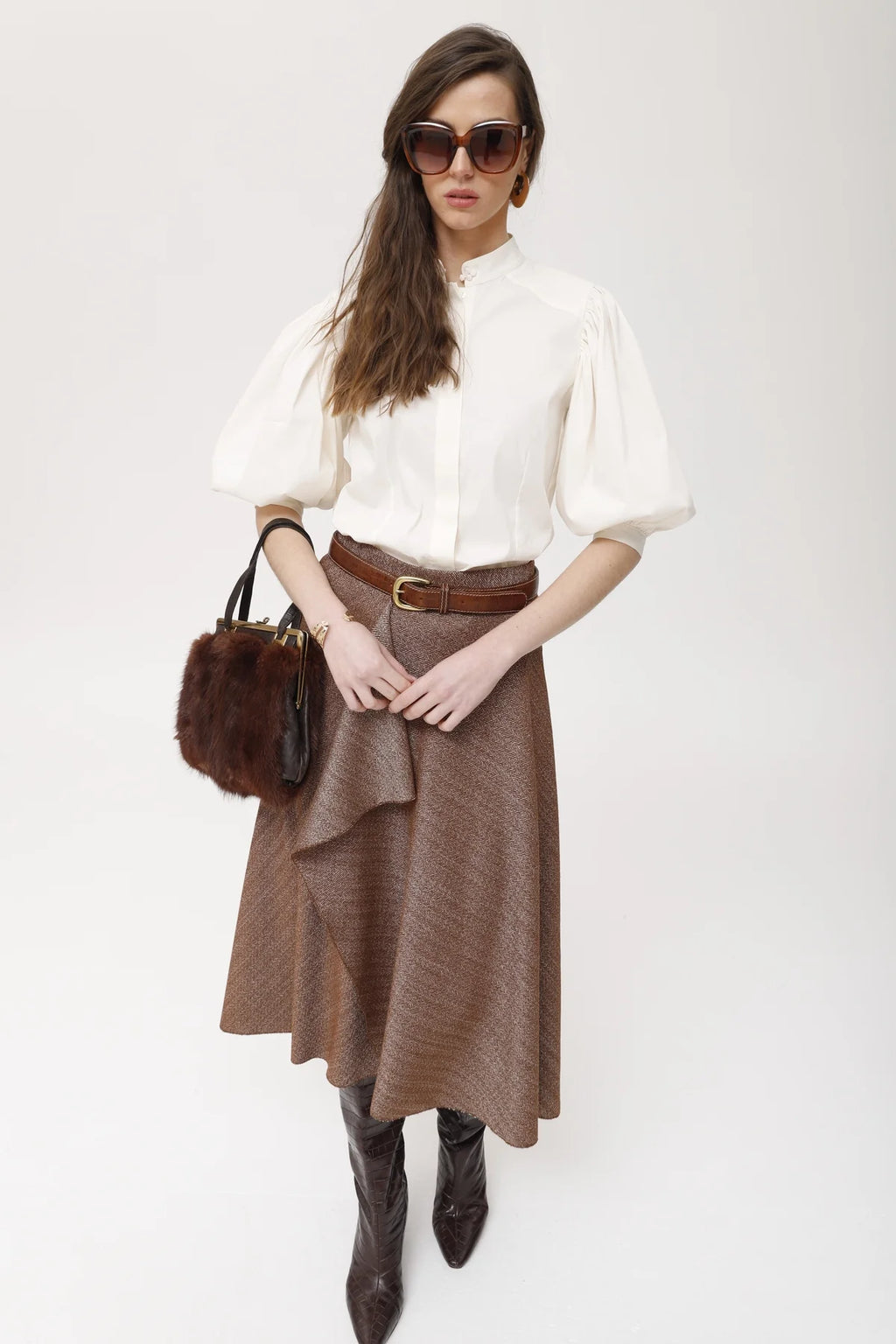 Falda OKY evasé FRIJA