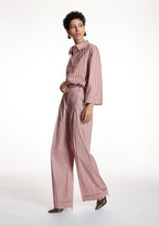 Blusa ALBA CONDE rosa de rayas