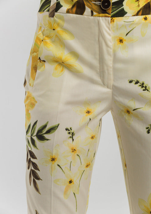Pantalón ALBA CONDE estampado floral
