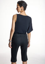 Jersey ALBA CONDE asimétrica color negro