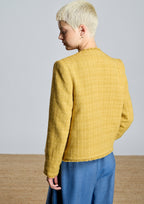 Chaqueta ALBA CONDE corta mostaza