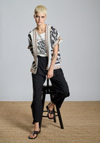 Kimono ALBA CONDE corte étnico