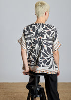 Kimono ALBA CONDE corte étnico