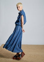 Falda ALBA CONDE de tencel fluida