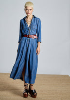 Vestido ALBA CONDE camisero de tencel