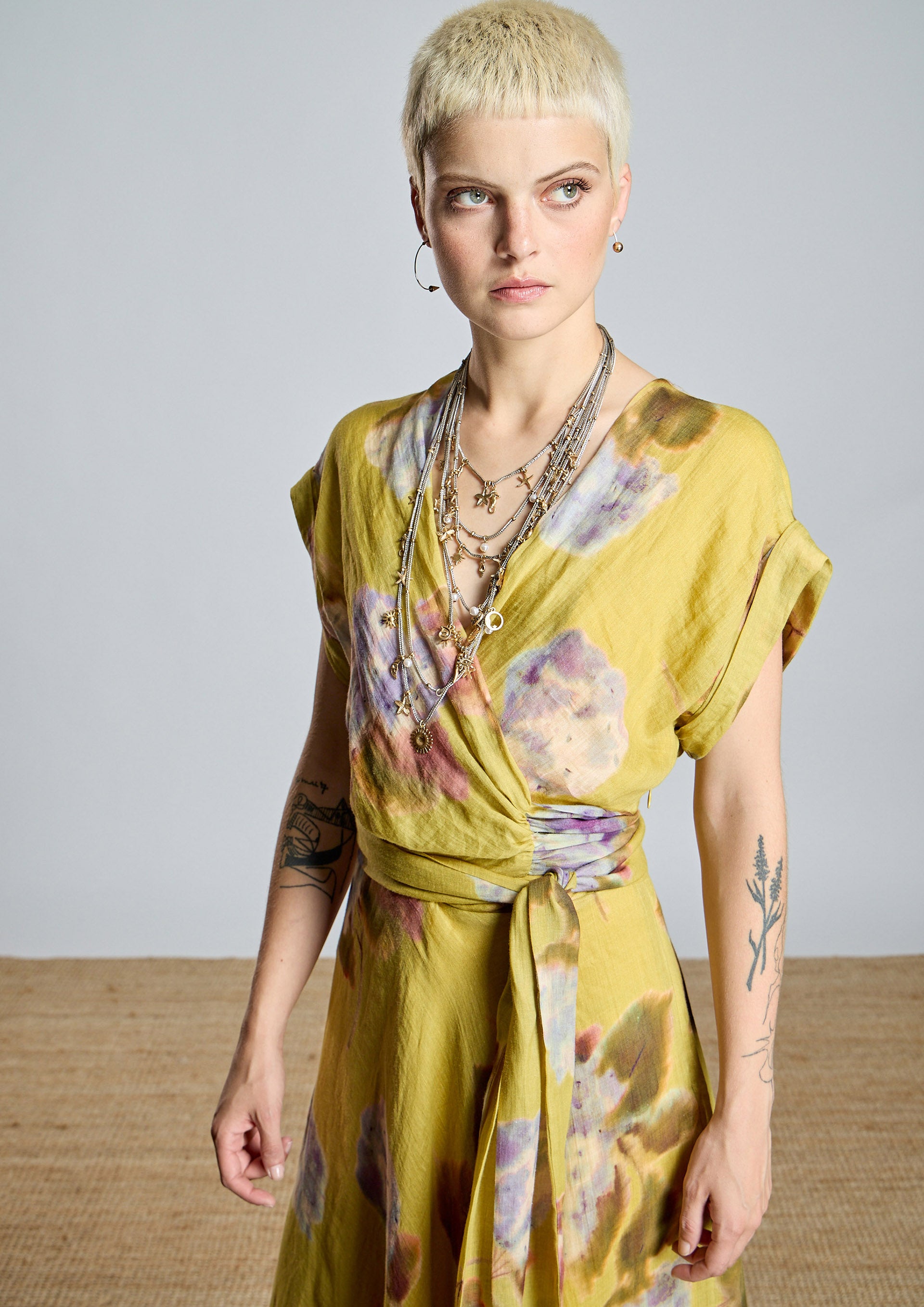 Vestido ALBA CONDE estampado floral