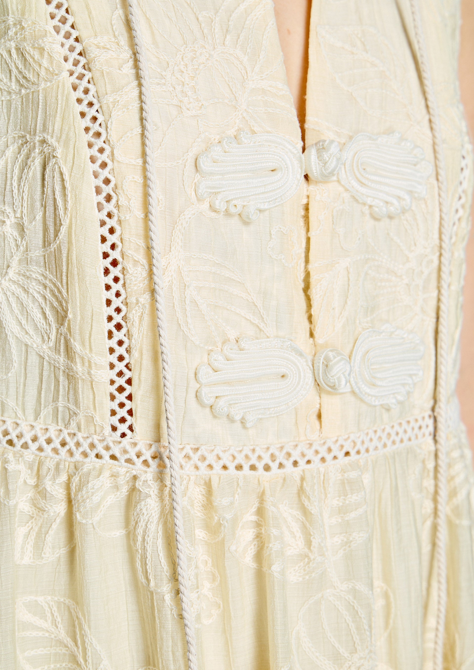 Vestido ALBA CONDE estilo boho