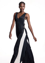 Mono ALBA CONDE fluido bicolor