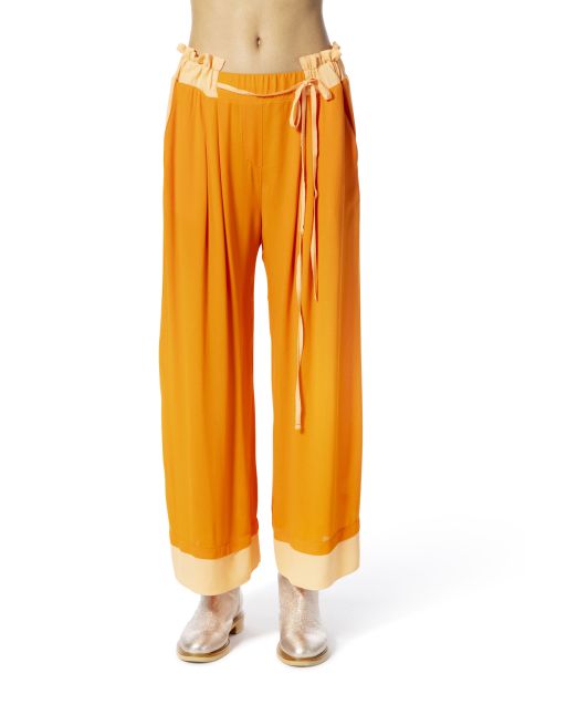 Pantalón ELISA CAVALETTI fluido bicolor