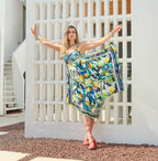 Vestido DOLCEZZA MONTREAL pañuelo largo