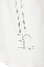 Top ELISA CAVALETTI sin mangas color blanco