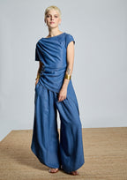 Pantalón ALBA CONDE fluido de tencel