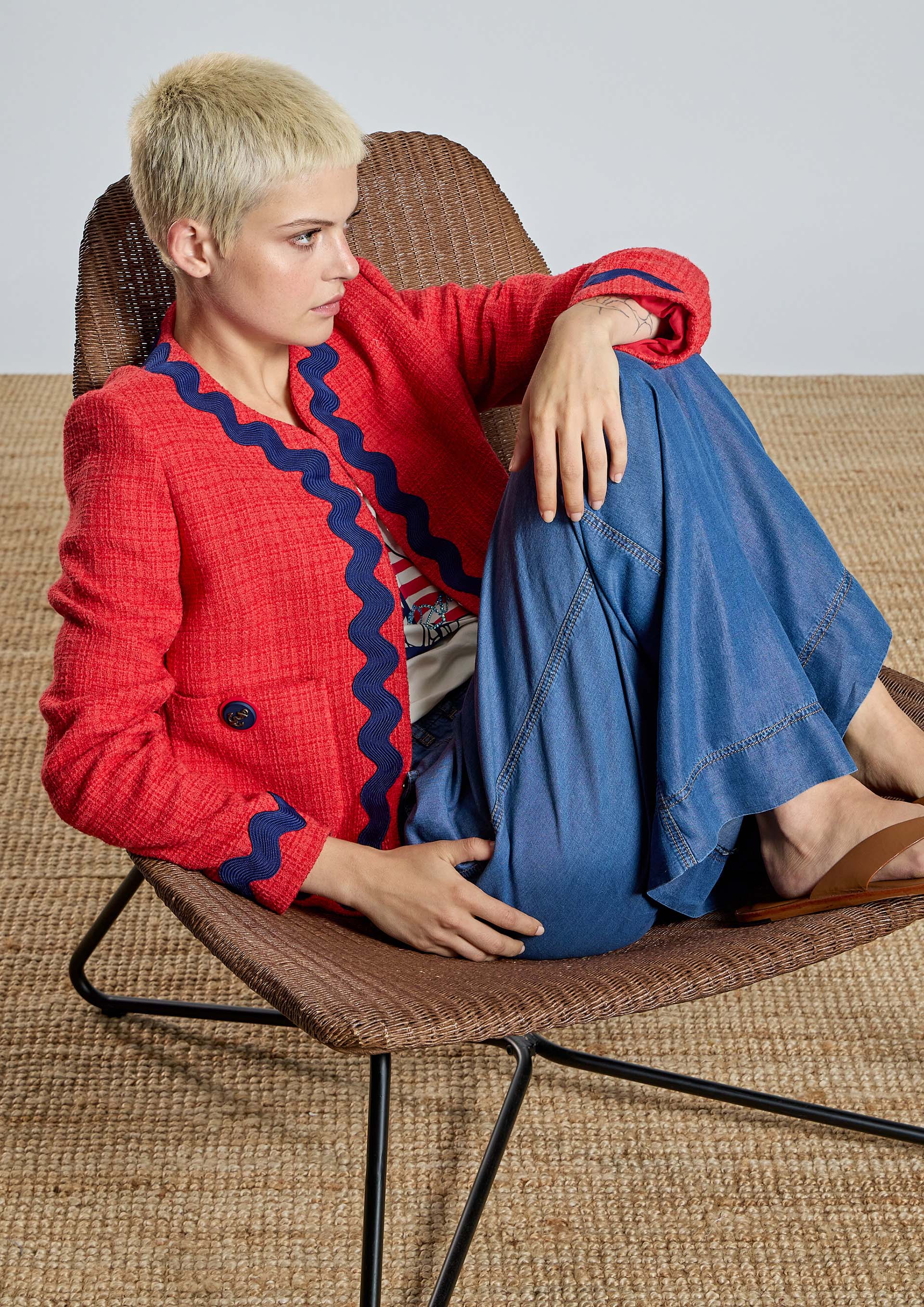 Pantalón ALBA CONDE tencel fluido