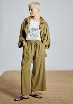Pantalón ALBA CONDE culotte fluido