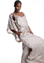 Pantalón ALBA CONDE palazzo satén