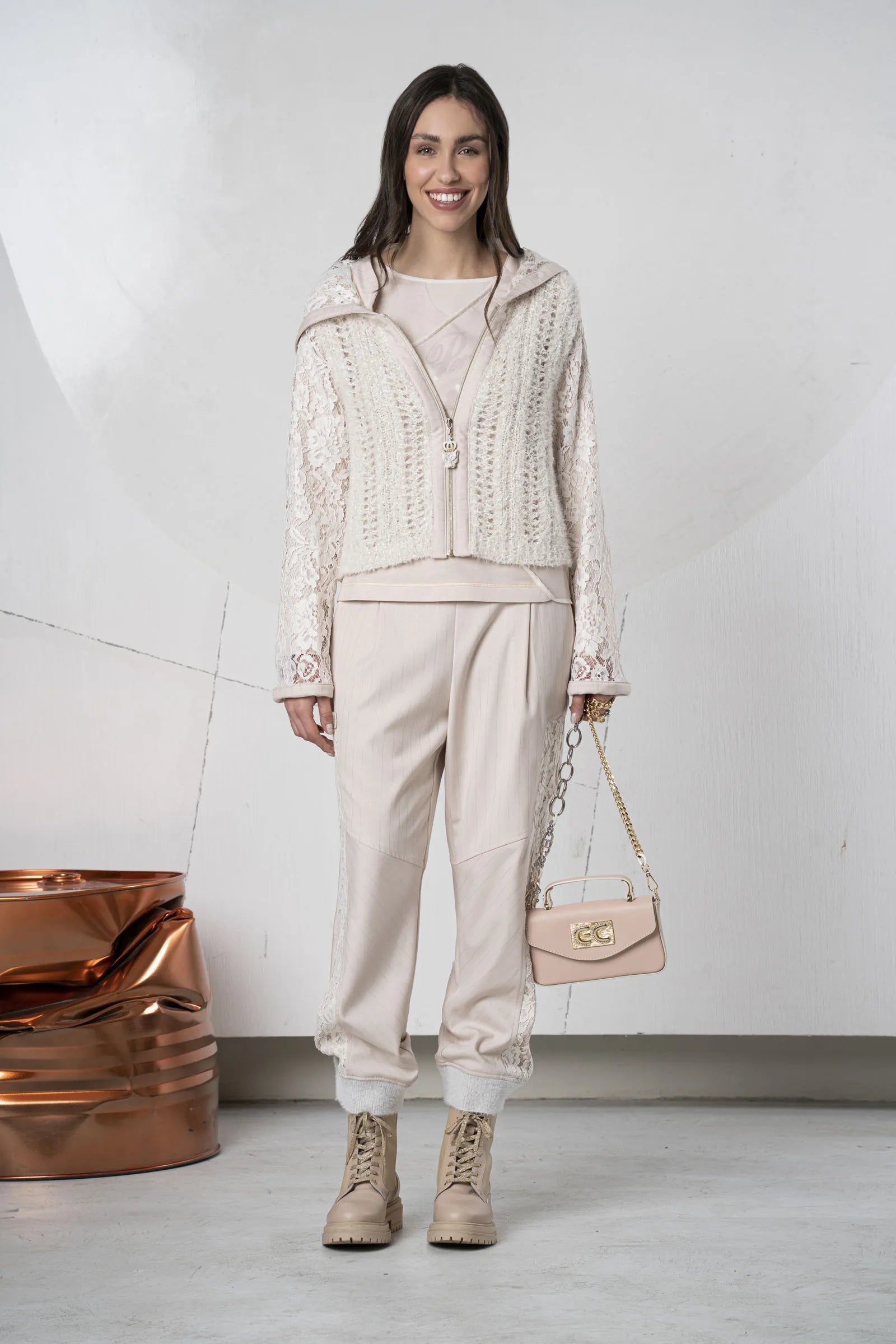 Cazadora ELISA CAVALETTI con capucha