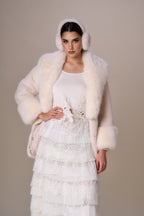 Abrigo NO SECRETS de simil piel crudo