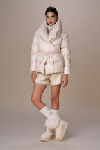 Chaqueta NO SECRETS acolchada cruda