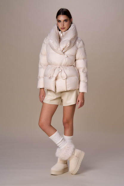 Chaqueta NO SECRETS acolchada cruda