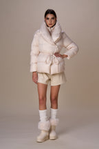 Chaqueta NO SECRETS acolchada cruda