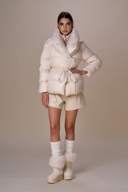 Chaqueta NO SECRETS acolchada cruda