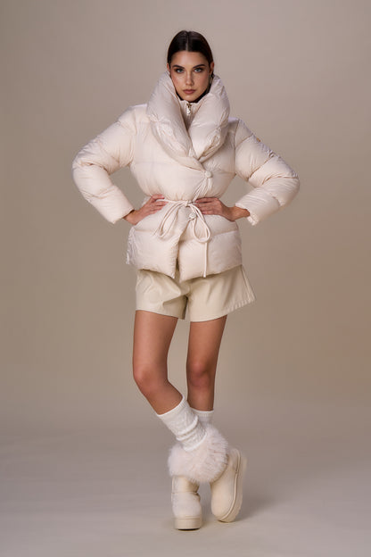 Chaqueta NO SECRETS acolchada cruda