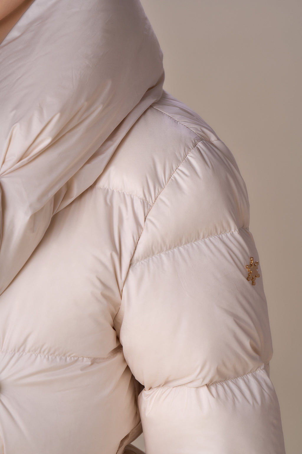 Chaqueta NO SECRETS acolchada cruda