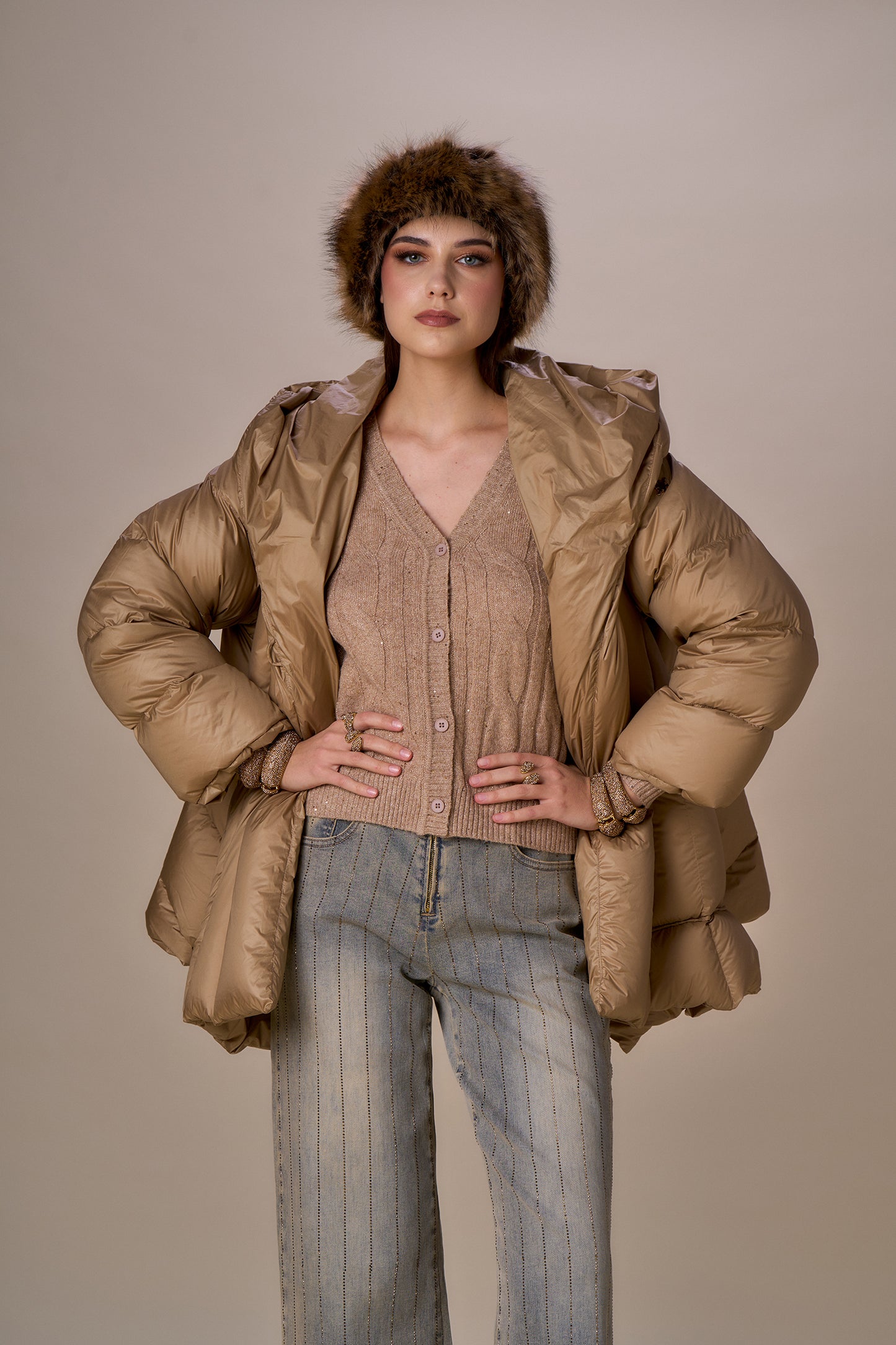 Chaqueta NO SECRETS corta de pluma