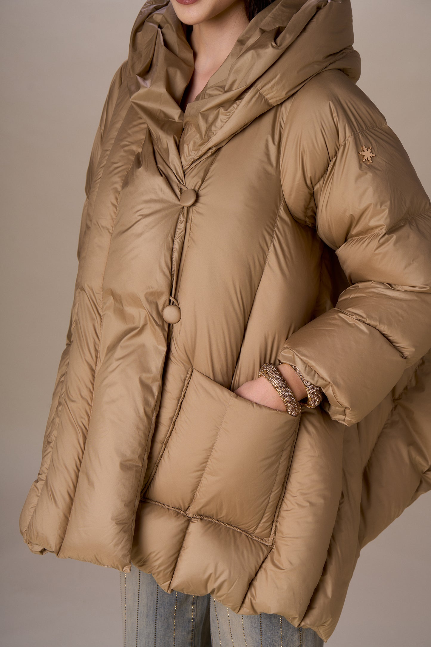 Chaqueta NO SECRETS corta de pluma