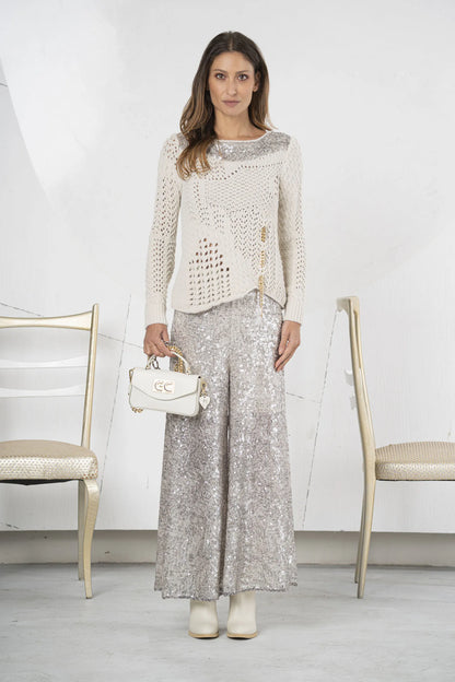 Jersey ELISA CAVALETTI con lentejuelas